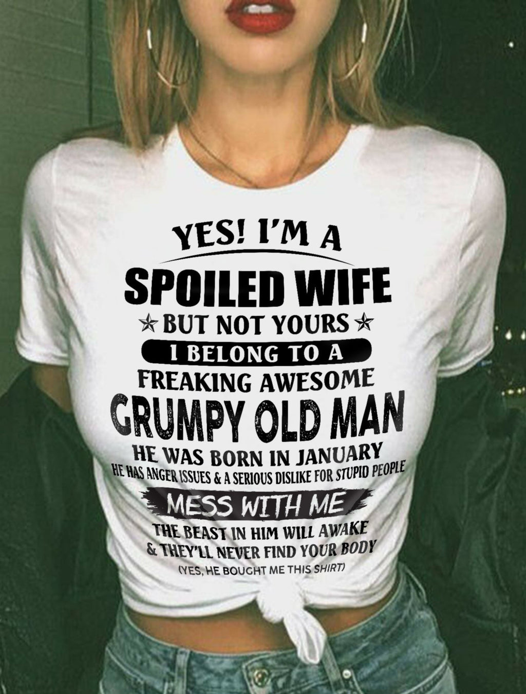Grumpy Old Man January – Perfect gift for your wife – NGHL01 (SKU08-63-01)