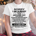 July - Awesome Guy - Perfect gift for your girlfriend or wife From Husband - NGHL07 (SKUT08-11-07)