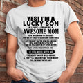 January - I am Lucky Son - Gift For Son From Mom - NGHL01 - (SKU-T1206LMS-01)