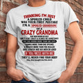 JULY - I'M A SPOILED GRANDSON OF A CRAZY GRANDMA - From Grandma - NGHL07 (SKU-GMS1-NTT07)