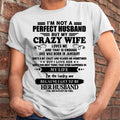 January - I Am Not A Perfect Husband But My Crazy Wife Love Me And That Is Enough - Gift For Husband From Wife - NGHL01 (SKU-QHUSBAND-01)