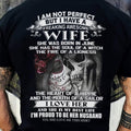 June - I Am Not Perfect But I Have A Freaking Awesome Wife - Gift For Husband From Wife - NGHL06 (SKU06-31-06)
