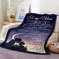 Special Gift For Your Mom Blanket - From Daughter