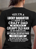 June - Awesome Grumpy Old Dad - Special gift for your daughter From Dad - NGHL06 (SKU10-50-06)