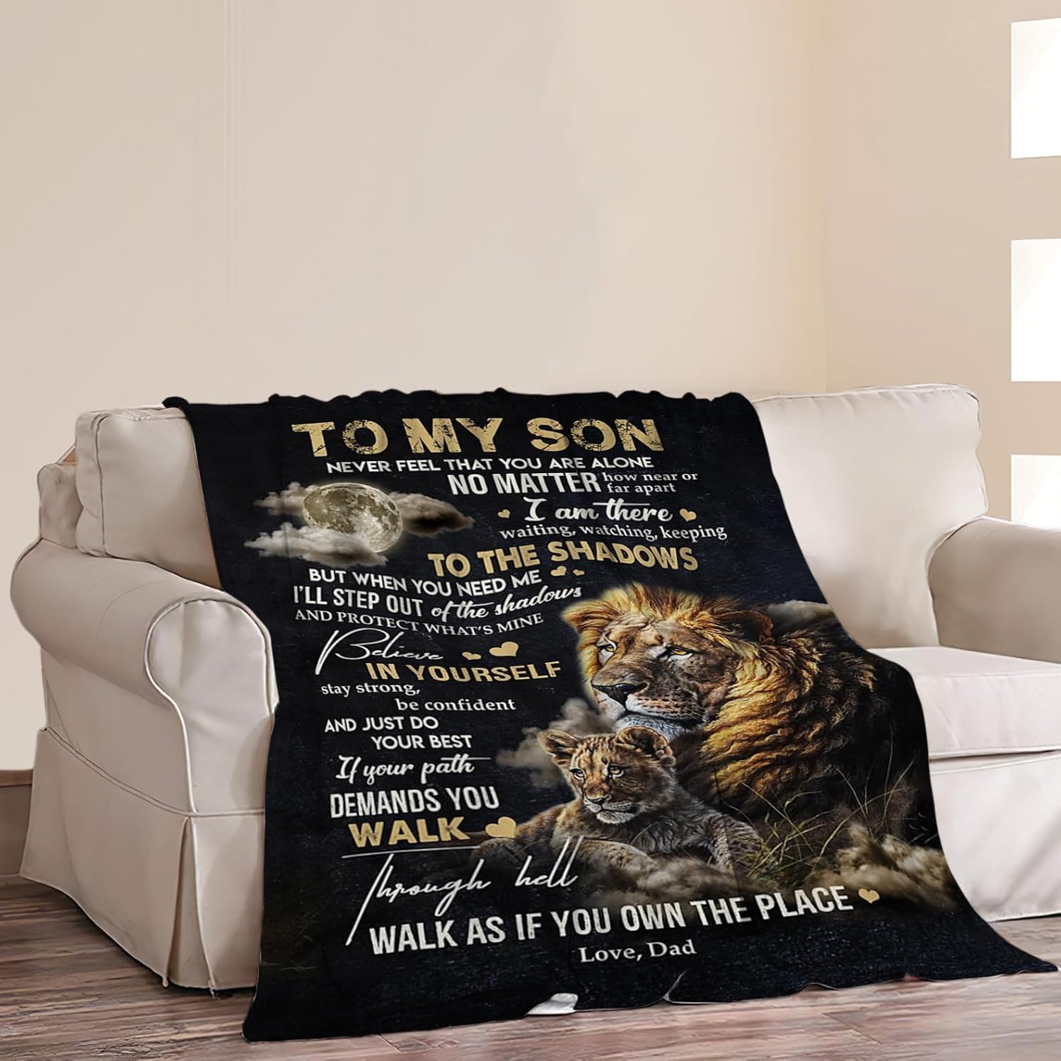 Special Gift For Your Son Blanket - From Dad