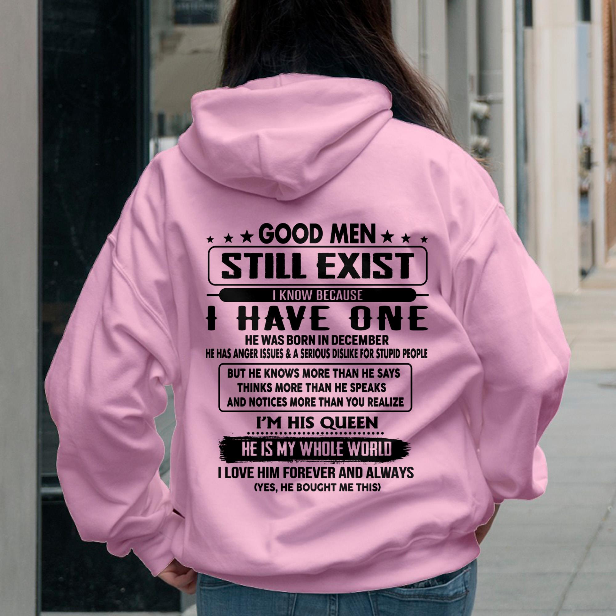 December - Good men Still Exist - gift for your girlfriend, wife from Husband - NGHL12 (SKU-GMSAU-12)