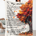Special Gift For Mom Blanket - From Daughter
