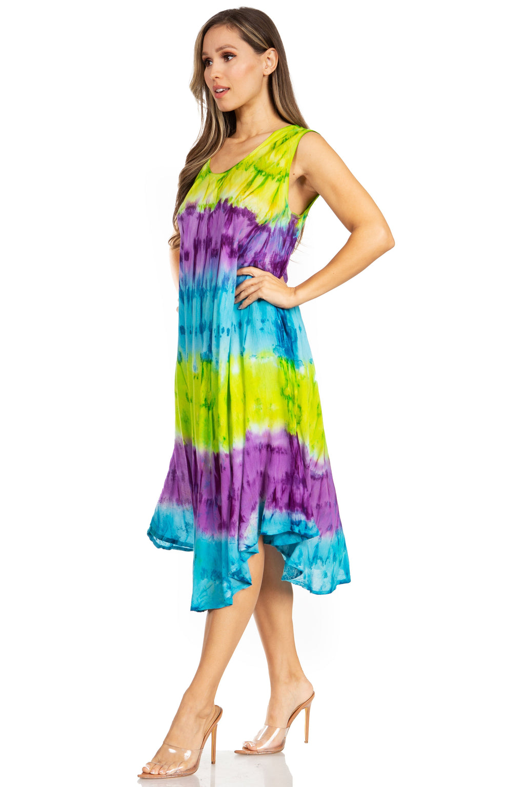 Sakkas Desert Sun Caftan Dress / Cover Up