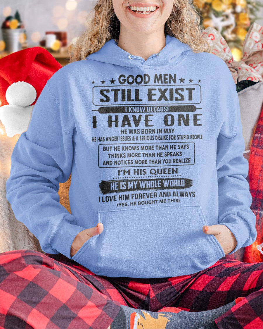 May - Good men Still Exist - gift for your girlfriend, wife from Husband - NGHL05 (SKU-GM-05)