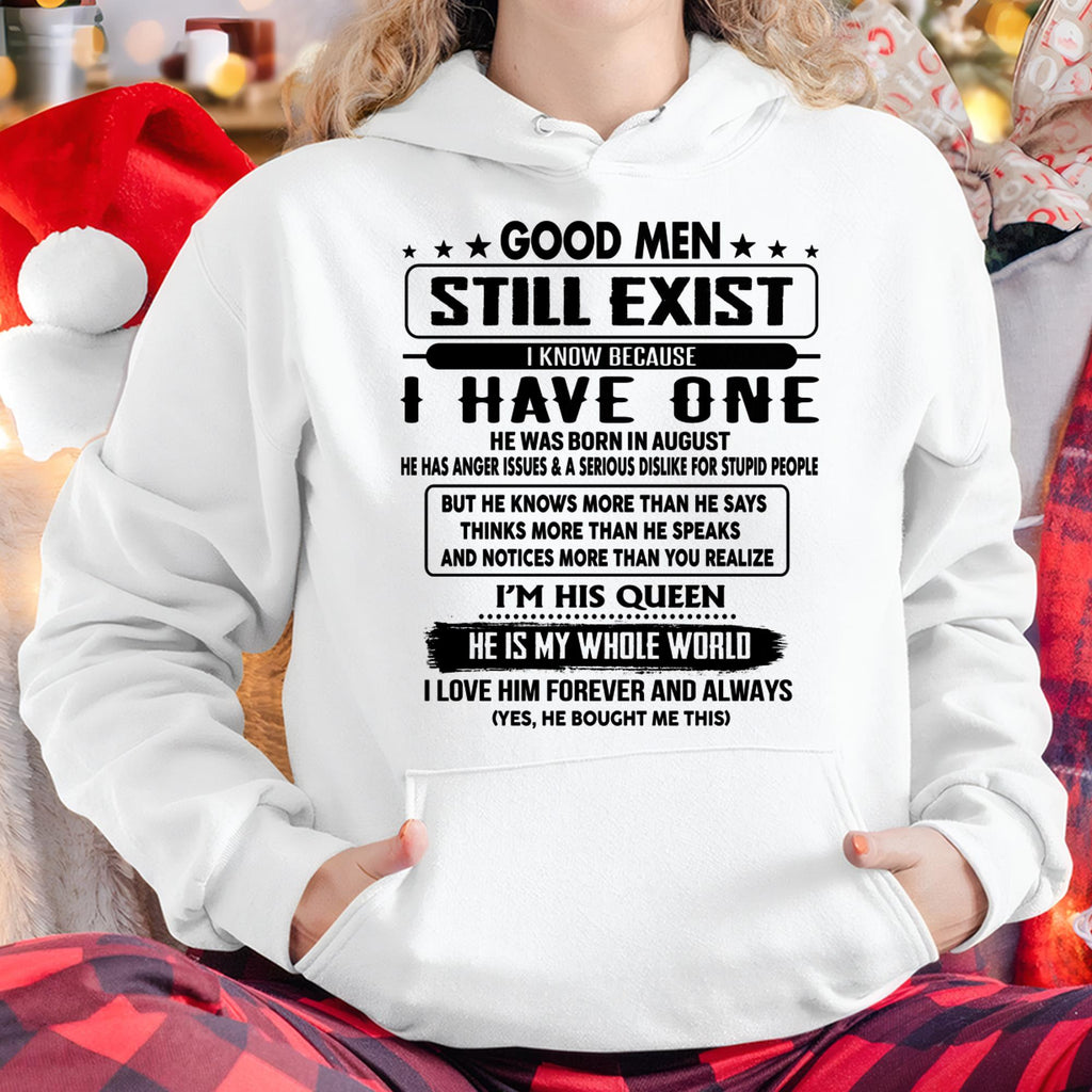 August - Good men Still Exist - gift for your girlfriend, wife from Husband - NGHL08 (SKU-GM-08)