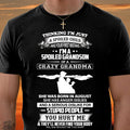 Spoiled by Grandma Shirt August Edition – From Grandma to Grandson NGHL08 (SKU-GMS2-08)