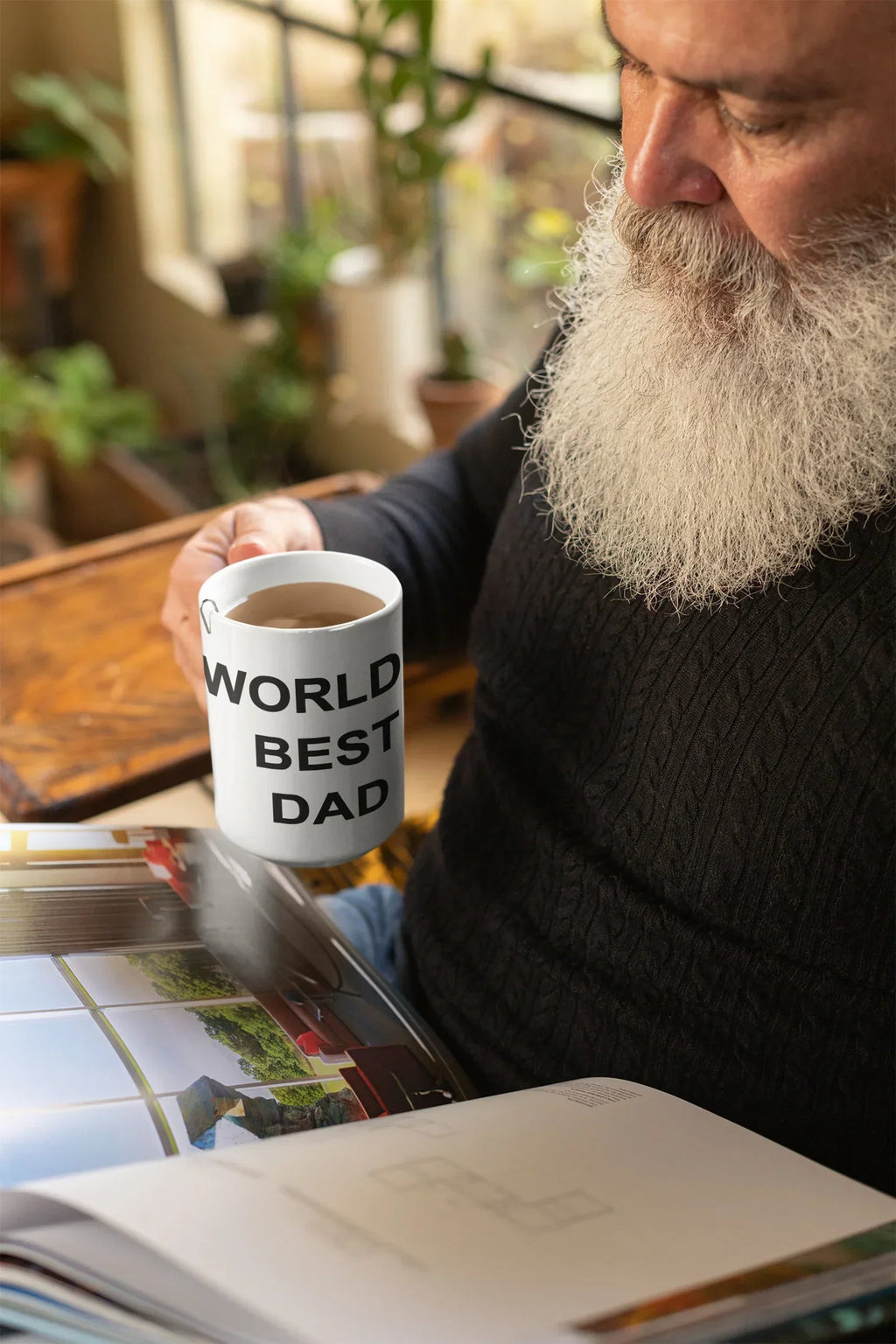 TO THE BEST DAD MUG - GIFT FROM DAUGHTER - NTTD00