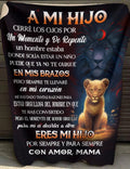 MANTA PARA HIJO – REGALO DE COMODIDAD Y CALOR DE MAMÁ Manta acolchada de forro polar Sherpa NTTDsp