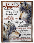Special Gift For Your Husband Blanket - From Wife FULL