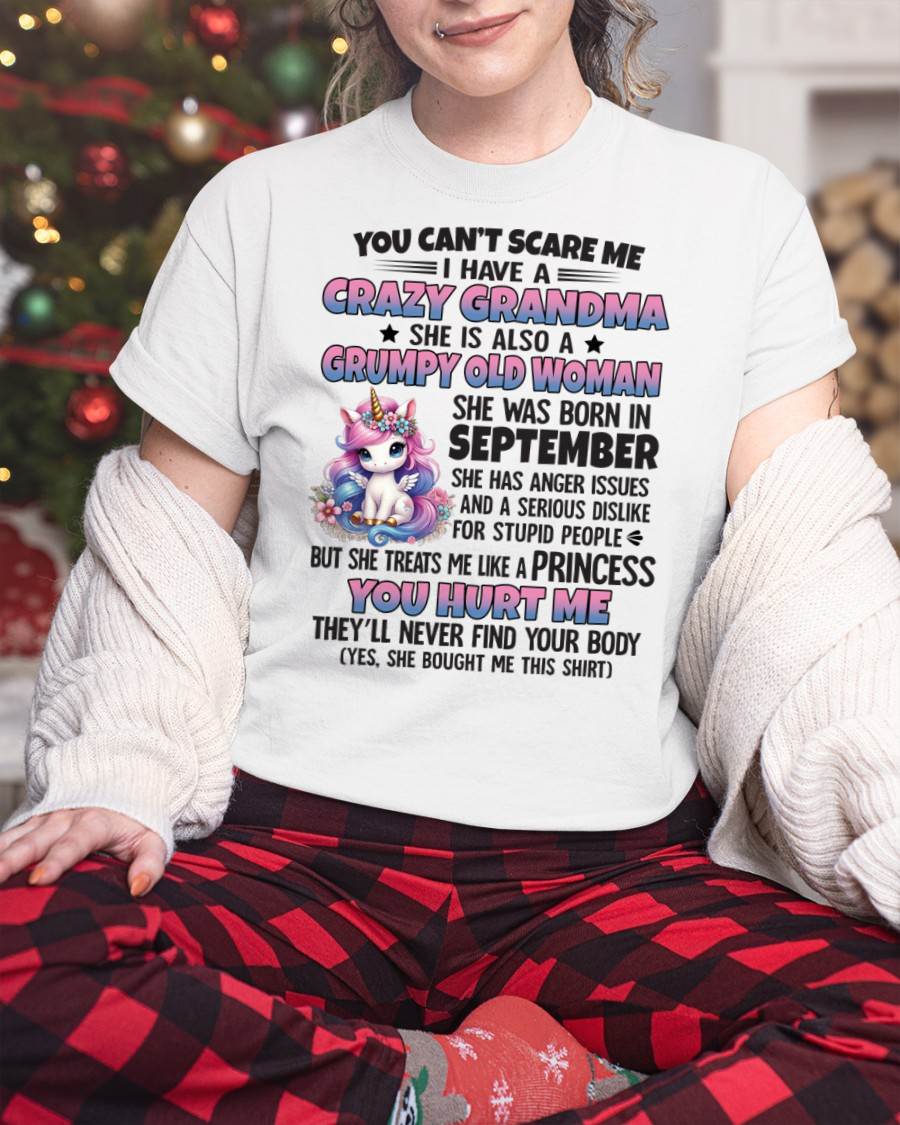 SEPTEMBER - YOU CAN'T SCARE ME - GIFT FROM GRANDMA - NGHL09 (SKU09-106-09)