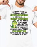 SEPTEMBER - YOU CAN'T SCARE ME - FOR GRANDSON - GIFT FROM GRANDMA - NGHL09 (SKU09-85-09)