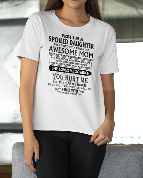 Awesome Mom - Perfect gift for your daughter from Mom - NGHL00 (SKU-MD01)