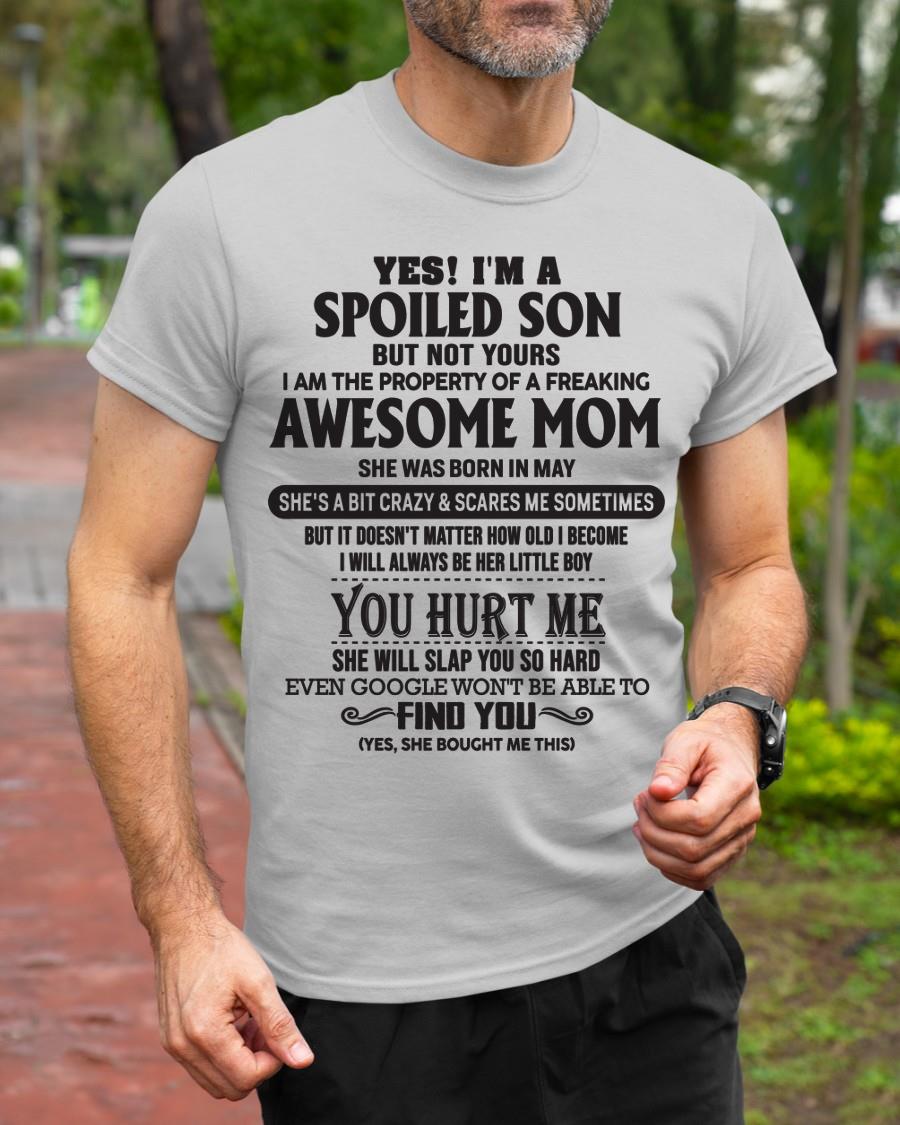 May - Gift for Son from a Legendary Mom ( SKU-MS01-05)