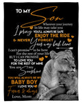 Special gift for Son - Blanket