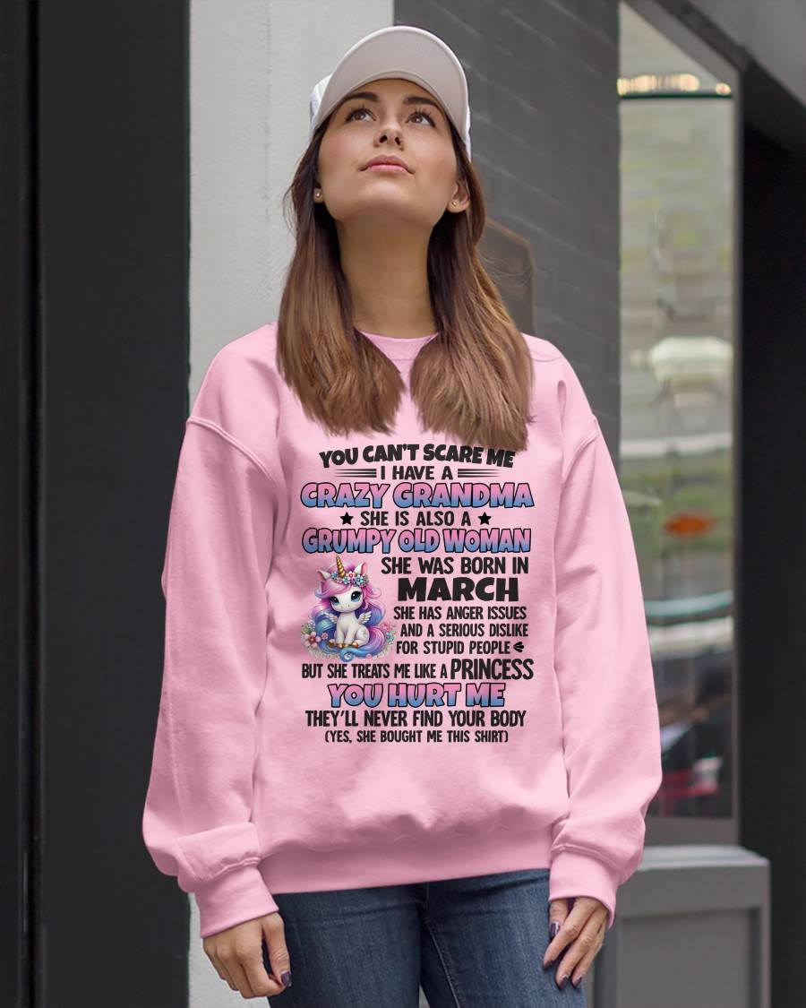 MARCH - YOU CAN'T SCARE ME - GIFT FROM GRANDMA - NGHL03 (SKU09-106-03)