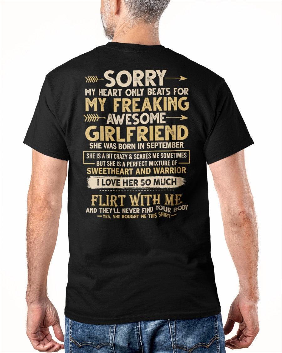 September - Awesome Girl - Perfect Gift For Your Boyfriend, Husband (SKU05-103-09)