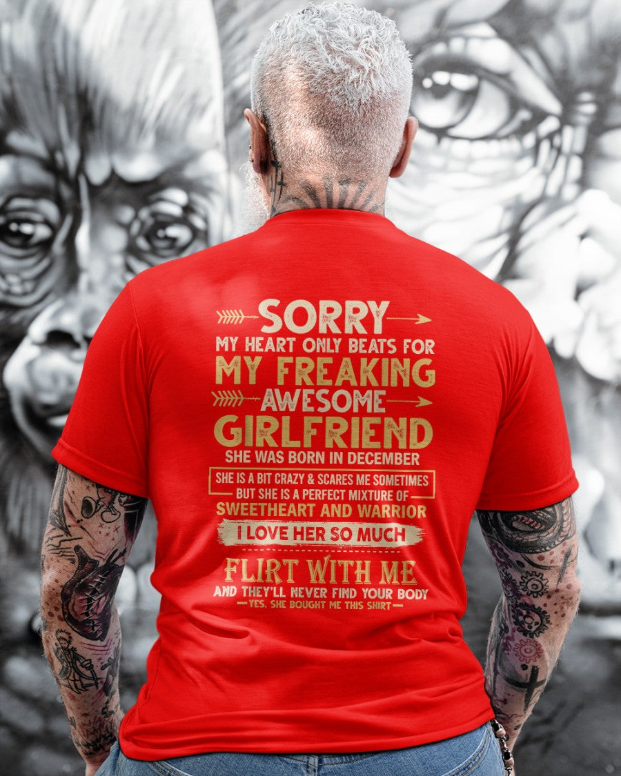 December - Awesome Girl - Perfect Gift For Your Boyfriend, Husband (SKU05-103-12)