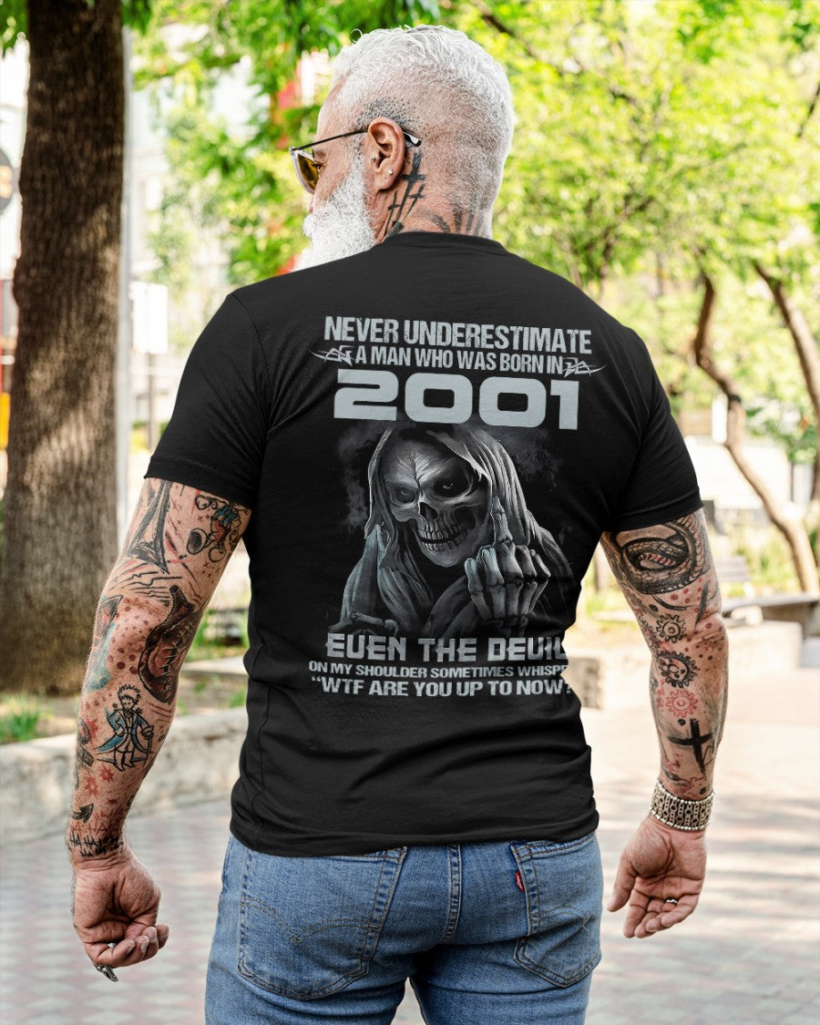 NEVER UNDERESTIMATE US2001 male (SKU07-58-2001)